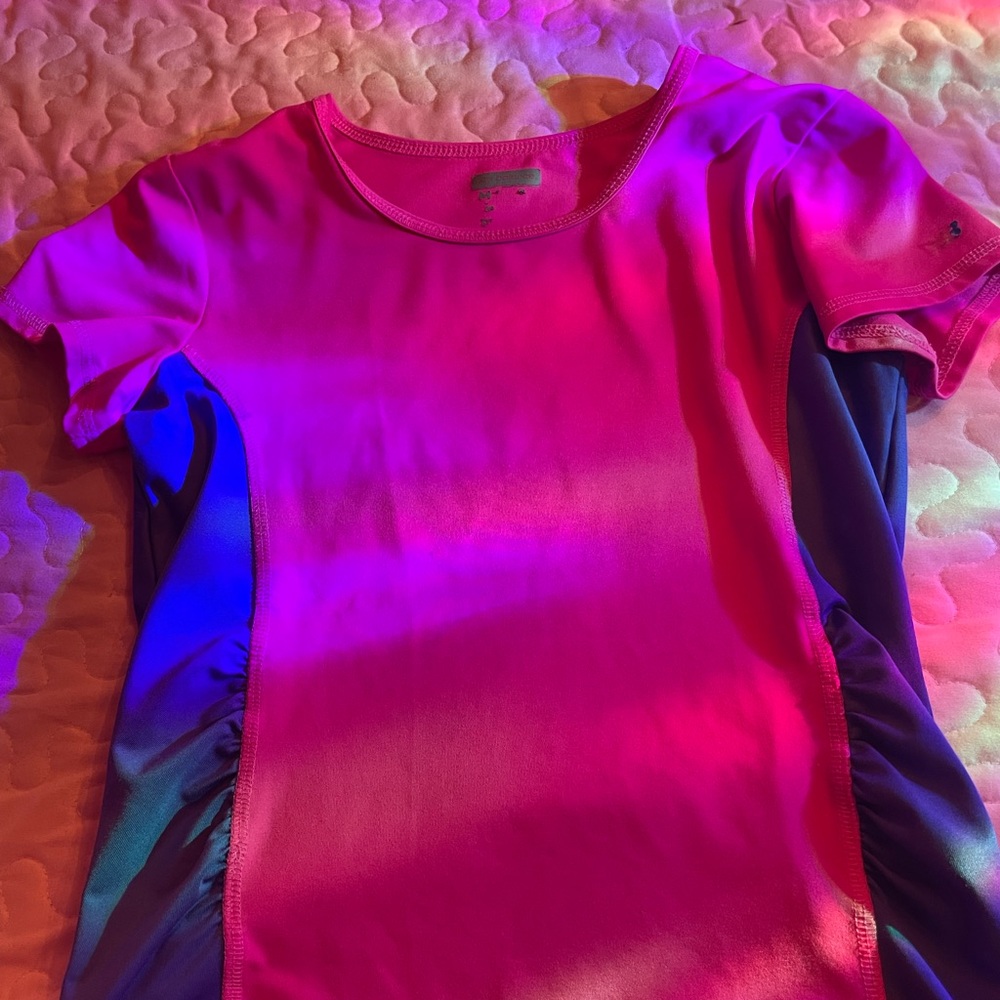 Kids pink and purple tee